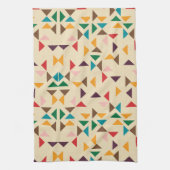 Kilim-Dreieck-Beige Geschirrtuch (Vertikal)