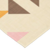 Kilim-Dreieck-Beige Tischdecke (Schrägansicht)