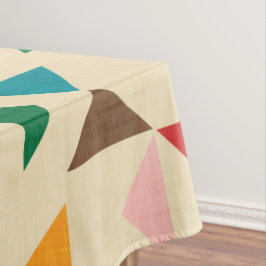 Kilim-Dreieck-Beige Tischdecke