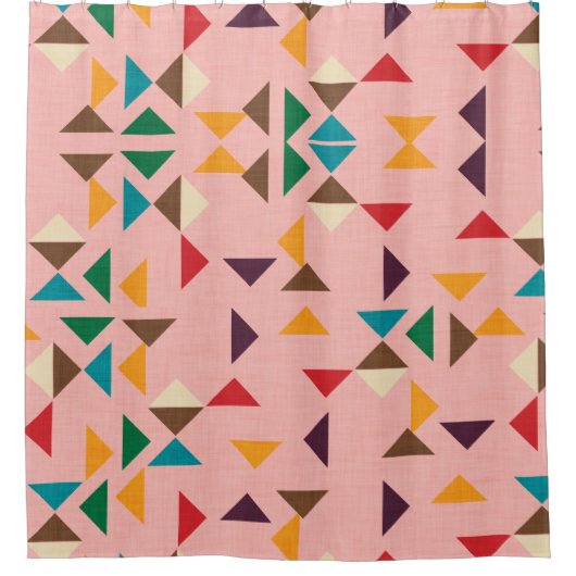 Kilim-Dreieck Duschvorhang (Vorderseite)