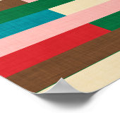 Kilim-Muster Poster (Ecke)