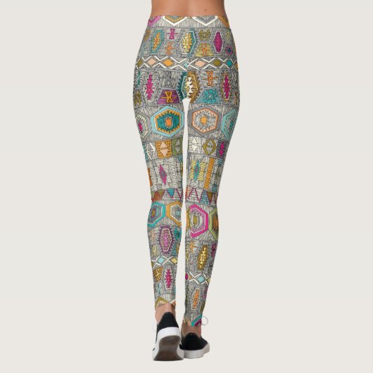 Kilim Pembe Leggings (Rückseite)