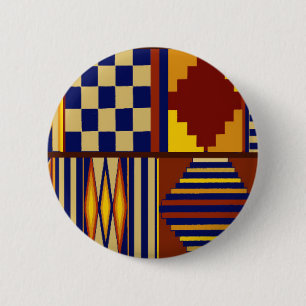 Kilim Prayer Rug Design Button