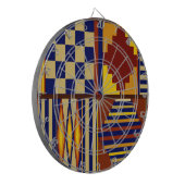 Kilim Prayer Rug Design Dartscheibe (Vorderseite Links)