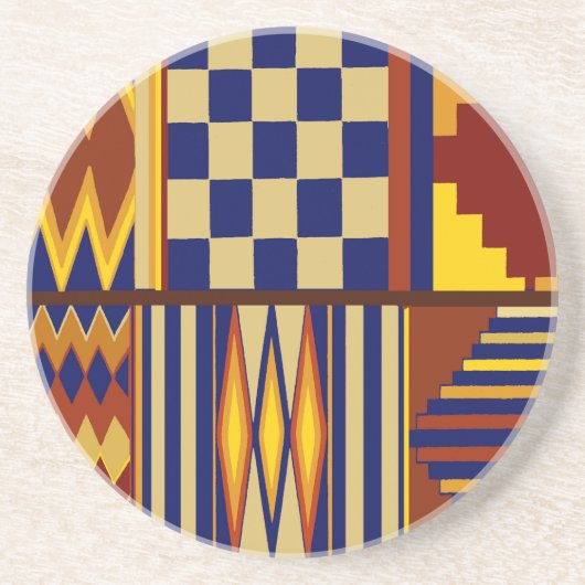 Kilim Prayer Rug Design Getränkeuntersetzer (Vorne)