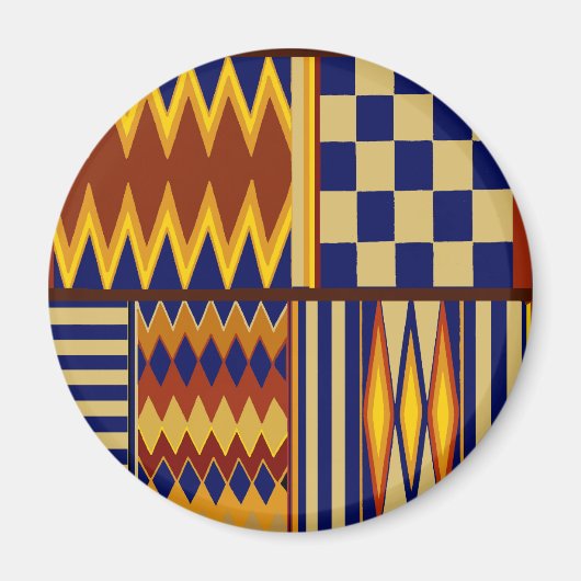 Kilim Prayer Rug Design Magnet (Vorne)