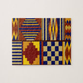 Kilim Prayer Rug Design Puzzle (Horizontal)