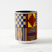 Kilim Prayer Rug Design Tasse (Zentrum)