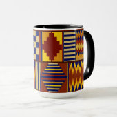 Kilim Prayer Rug Design Tasse (VorderseiteRechts)