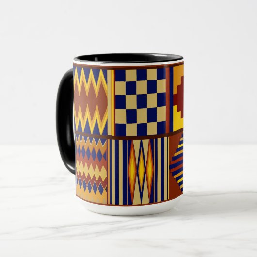 Kilim Prayer Rug Design Tasse (Vorderseite Links)