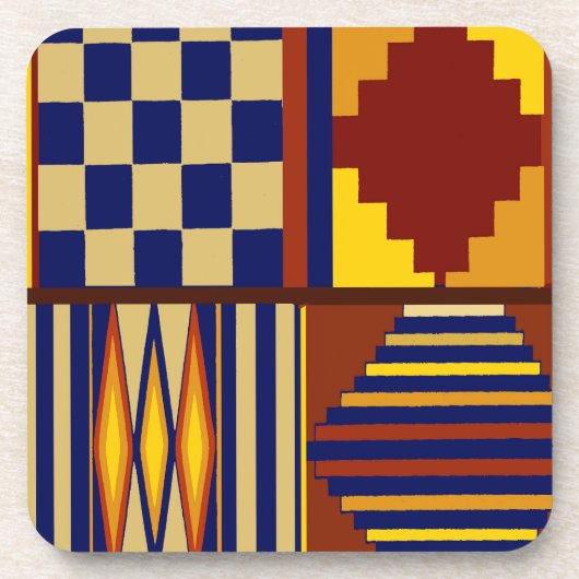 Kilim Prayer Rug Design Untersetzer (Vorderseite)