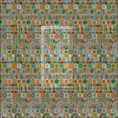 Kilim Teppich Stoff (Kachel)