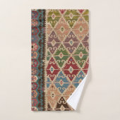 Kilim Turkish Tepet Rug Badhandtuch Set (Handtuch)