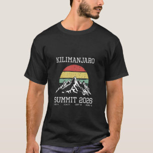 Kilimandscharo-Gipfel 2026 Wanderung Tansania best T-Shirt