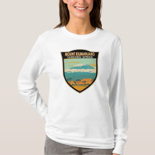 Kilimandscharo Tansania Afrika Vintage T-Shirt
