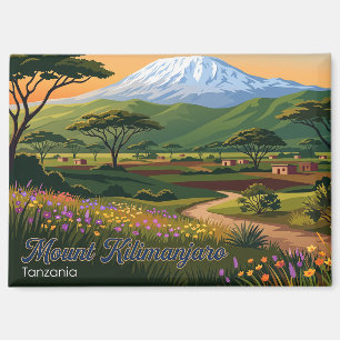 Kilimandscharo Tansania Magnet