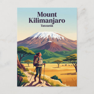 Kilimandscharo Tansania Postkarte