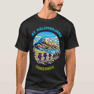 Kilimandscharo-Wanderung Tansania Afrikanische Wan T-Shirt
