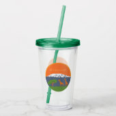 Kilimanjaro Acryltrinkbecher (Rückseite)