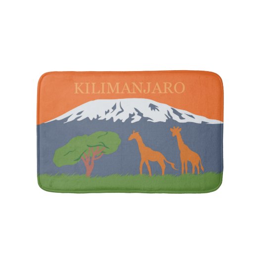 Kilimanjaro Badematte (Vorderseite)