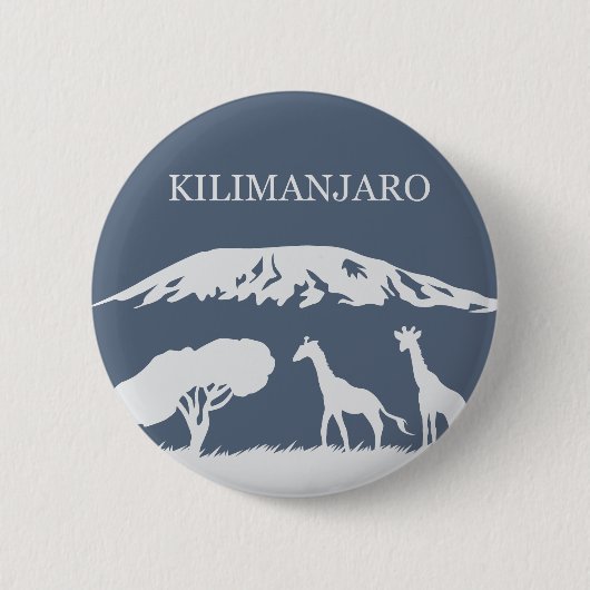 Kilimanjaro (blau) button (Vorderseite)