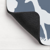 Kilimanjaro (blau) mousepad (Ecke)