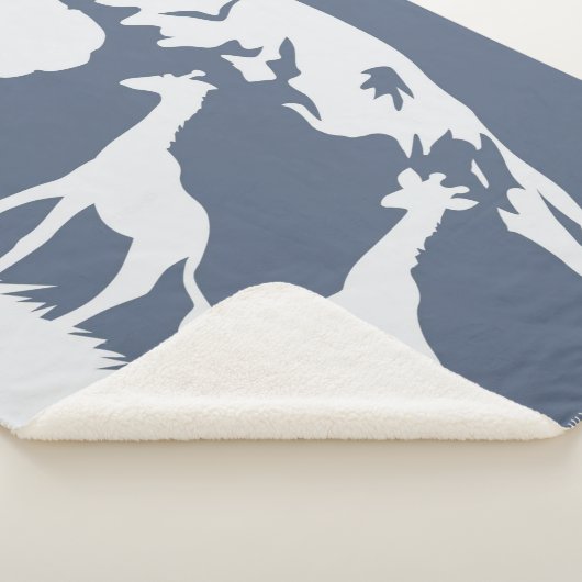 Kilimanjaro (blau) sherpadecke (3/4)