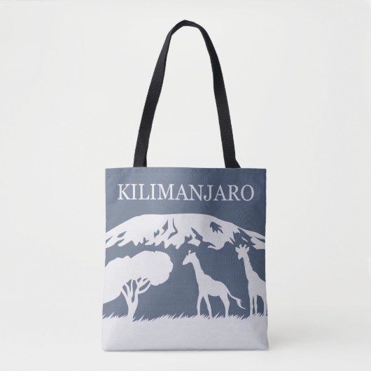 Kilimanjaro (blau) tasche (Vorderseite)