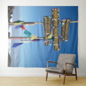 Kilimanjaro Climb Tapestry Wandteppich (Beispiel (Horizontal))