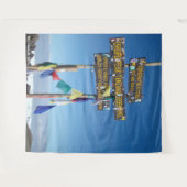 Kilimanjaro Climb Tapestry Wandteppich (Vorderseite (Horizontal))