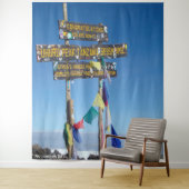 Kilimanjaro Climb Tapestry Wandteppich (Beispiel)
