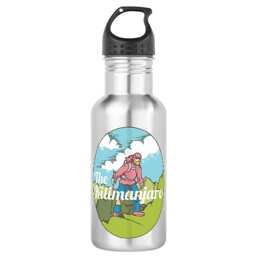 Kilimanjaro Edelstahlflasche (Vorderseite)