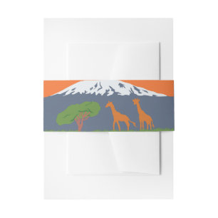 Kilimanjaro Einladungsbanderole