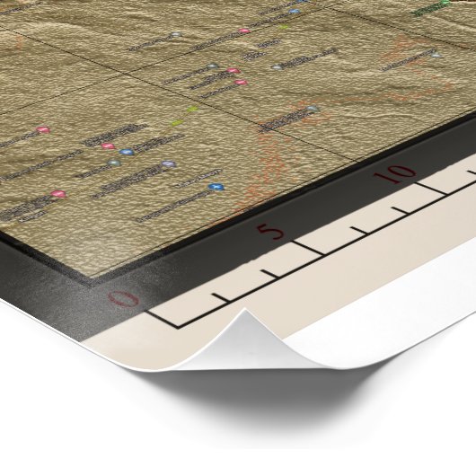 kilimanjaro glossy poster (Ecke)