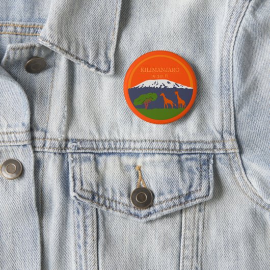 Kilimanjaro Höhe Button (Beispiel)