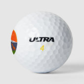 Kilimanjaro Höhe Golfball (Logo)
