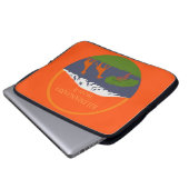 Kilimanjaro Höhe Laptopschutzhülle (Vorne Knopf)