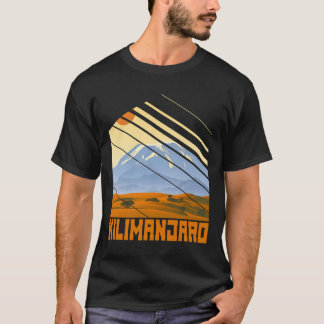 Kilimanjaro Idea Bergsteigen Wandern T-Shirt