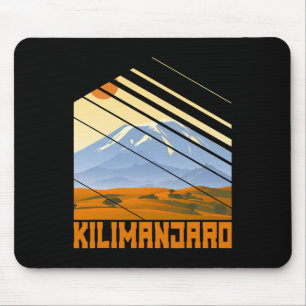 Kilimanjaro Idee Berge Klettern Wandern Mousepad