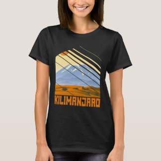 Kilimanjaro Idee Berge Klettern Wandern T-Shirt
