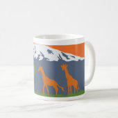 Kilimanjaro Kaffeetasse (VorderseiteRechts)