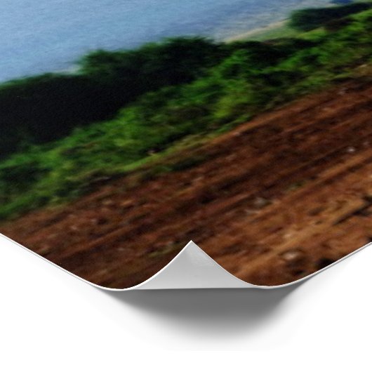 Kilimanjaro Kenya Poster (Ecke)