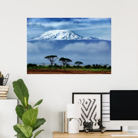 Kilimanjaro Kenya Poster (Heimbüro)