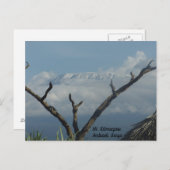 Kilimanjaro Kenya Postkarte (Vorne/Hinten)