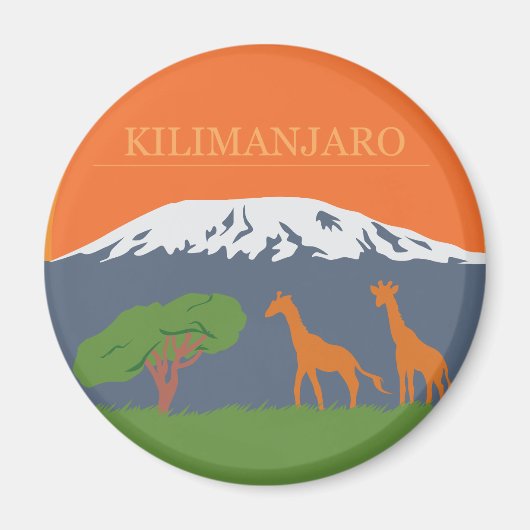 Kilimanjaro Magnet (Vorne)