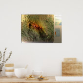 KILIMANJARO MAP Print, Value Poster Paper (Matte) (Küche)