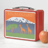 Kilimanjaro Metall Brotdose (Beispiel)