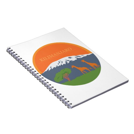 Kilimanjaro Notizblock (Rechte Seite)