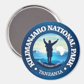 Kilimanjaro NP (V) Magnet (Vorderseite/Rückseite)