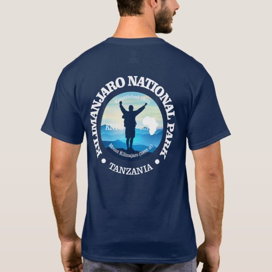 Kilimanjaro NP (V) T-Shirt (Rückseite)